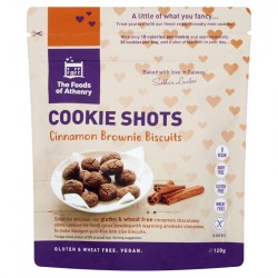 Gluten Free Cookie Shots 'Cinnamon Brownie' Case of 12