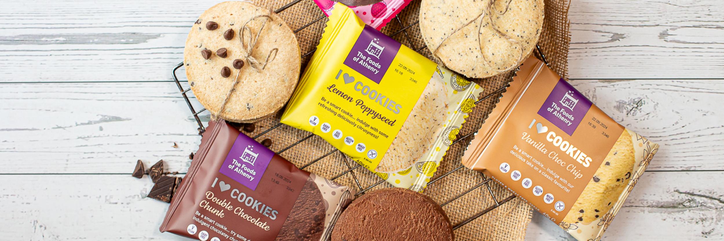 Gluten free and vegan cookies 