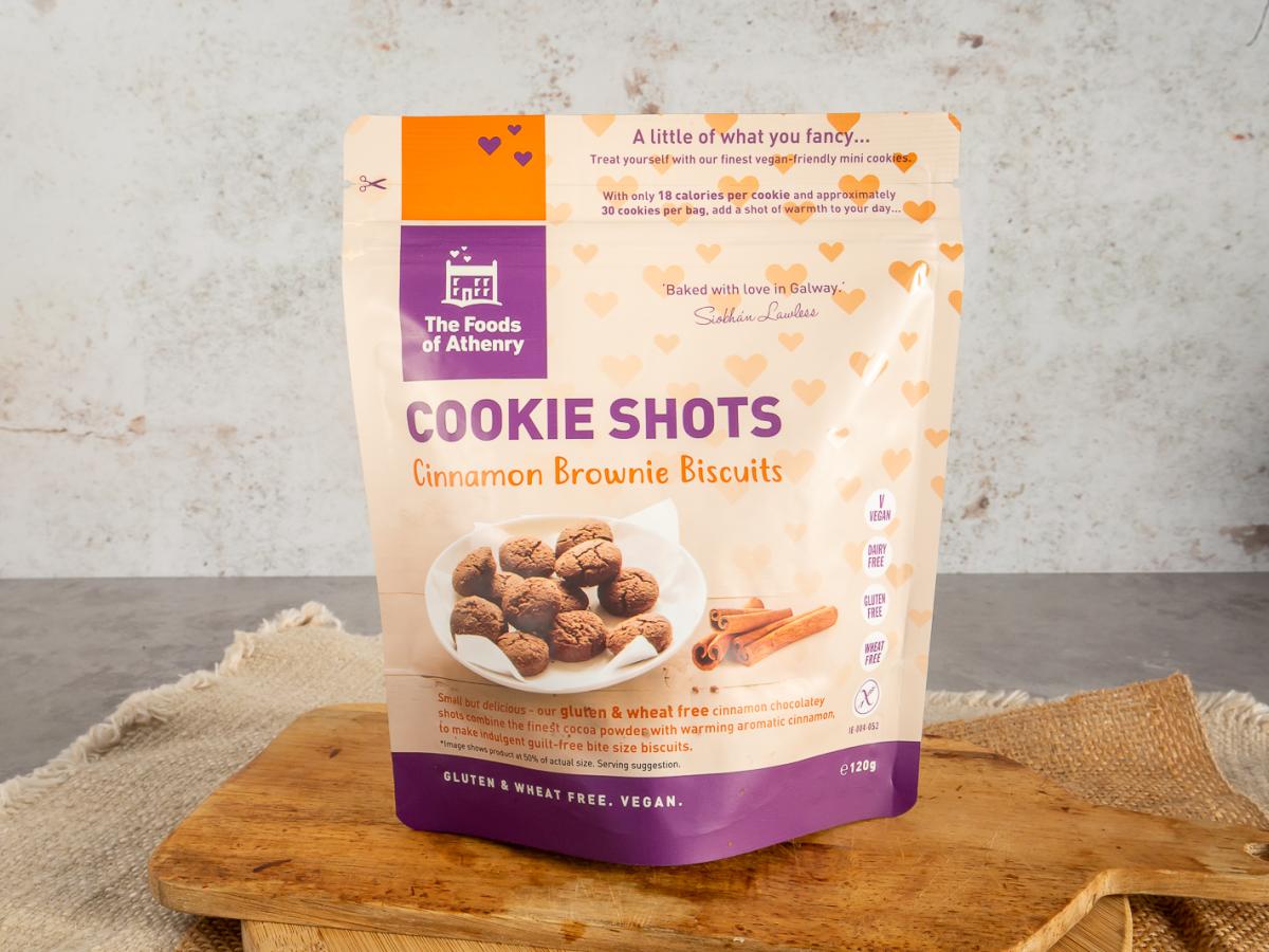Gluten free cinnamon brownie mini biscuits 