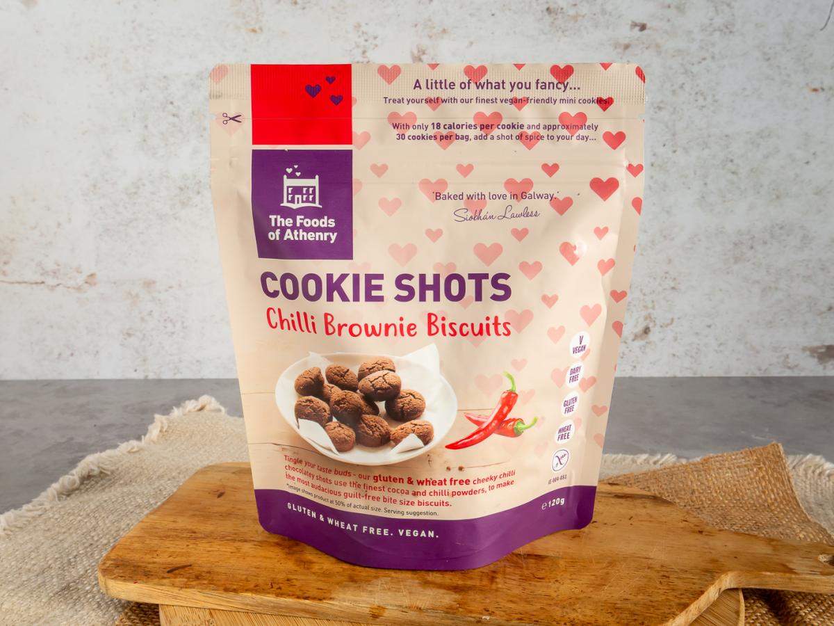 Gluten free chilli brownie mini biscuits 