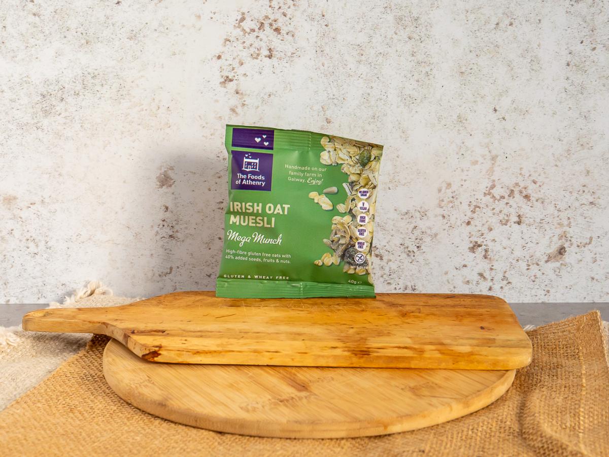 Gluten free and vegan Mega Munch muesli 